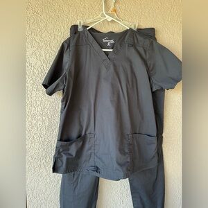 Worn Once~Butter Soft Black Scrubs